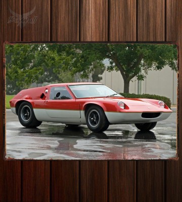 Металлическая табличка Lotus Type 47 Racing Europa